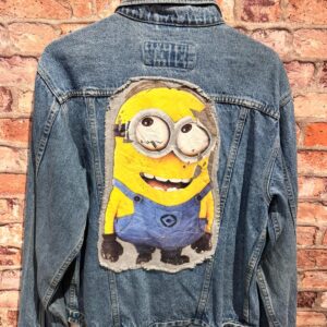 GIACCA JEANS MINIONS